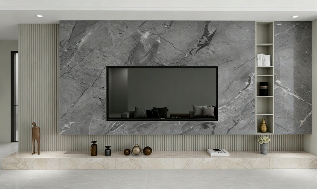 Elegant Grey-A-B E60 Média fal